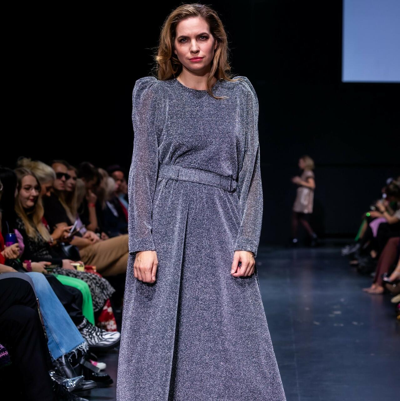 Dark silver on sale dress